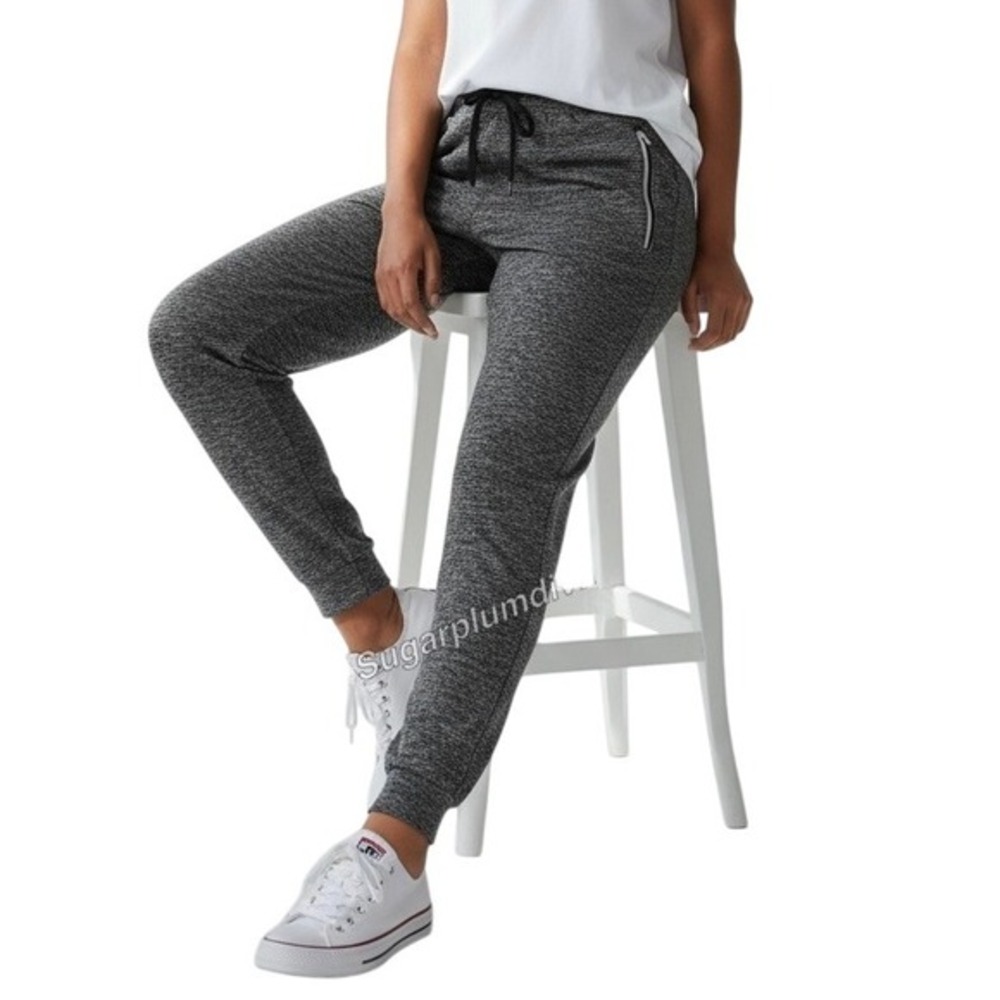 Zone Pro Reflective Zippered Pockets Activewear Jogger Pants MEDIUM Casual